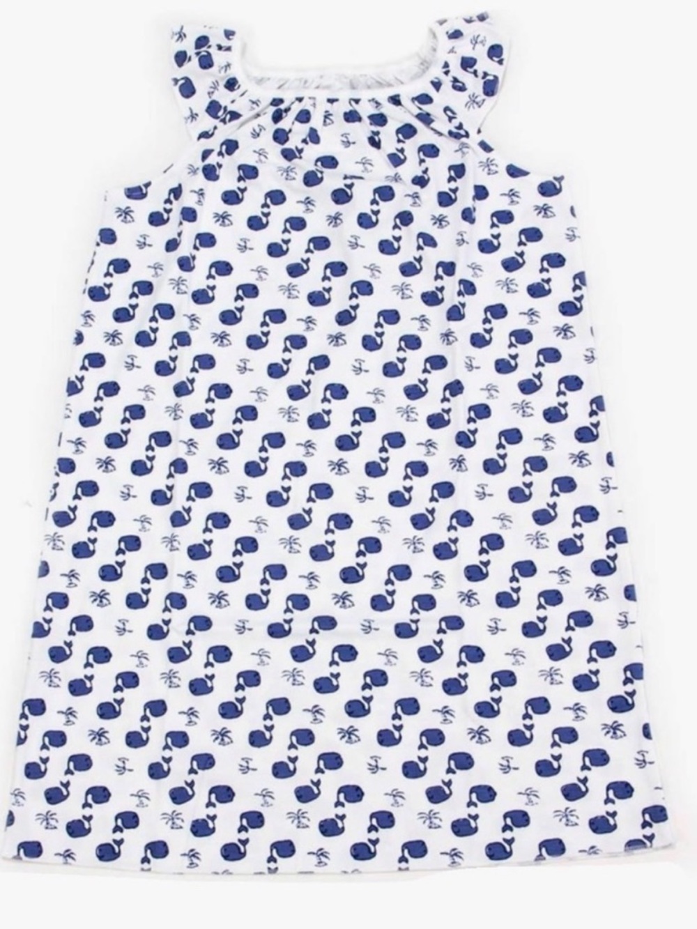 Roller Rabbit Blue and White Moby Marina Dress Girl’s Size 8 NWT Whale Print